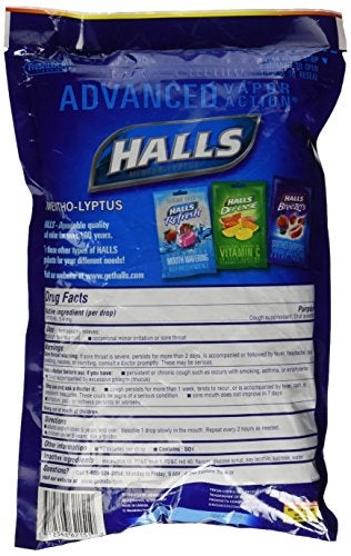 Halls هالز منتو-ليبتوس - 200 حبة - Image 2