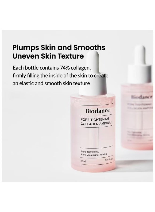 بيودانس أمبولة كولاجين لتقليص المسام من بيو دانس | سيروم كوري للوجه، لتقليل المسام ومكافحة الشيخوخة للنساء | 30 مل، عبوة واحدة - Image 2
