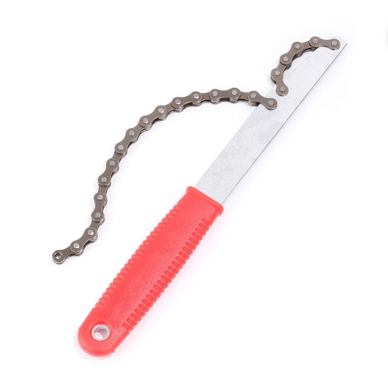 Fubeasi Bicycle Freewheel Turner Chain Whip Cassette Sprocket Remover Tool Freewheel Repair Tools Bicycle Chain Repair Tool - Image 2