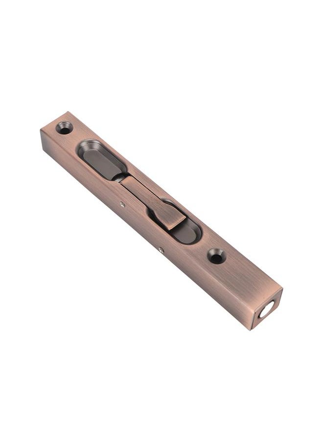 Thoraya - Slide Latch Slide Lock Thicken Aluminium Alloy Hidden Tube Easy Operation Slide Security Latch for Door Gate Security Rose Gold - Image 1