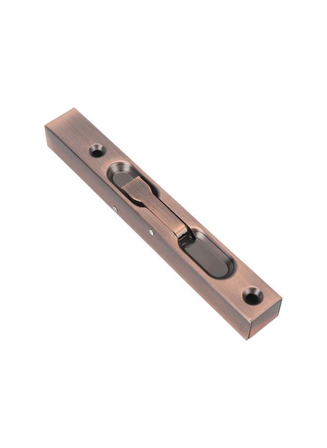 Thoraya - Slide Latch Slide Lock Thicken Aluminium Alloy Hidden Tube Easy Operation Slide Security Latch for Door Gate Security Rose Gold - Image 1