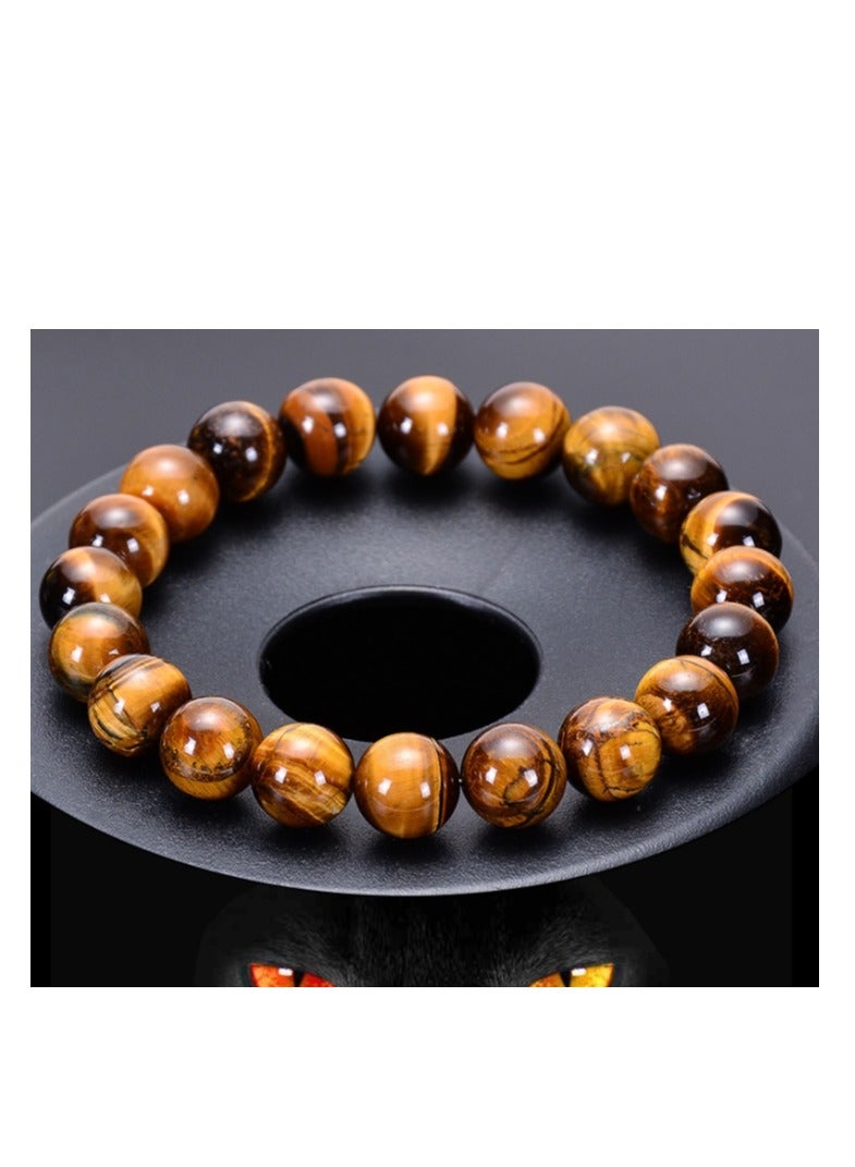 OASIS-TH Tiger Eye Bracelet  Grade A Size 8mm For Men And Women Gift - Image 3