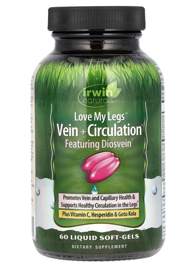 Love My Legs Vein + Circulation 60 Liquid Soft-Gels