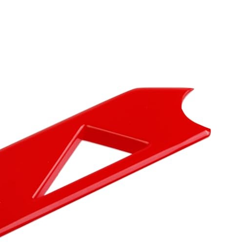 Fewshaw Side Rearview Mirror Guard Cover Molding Trim for Polaris Slingshot 2015-2025 (Mirror Frame+Handle(red)) - Image 5
