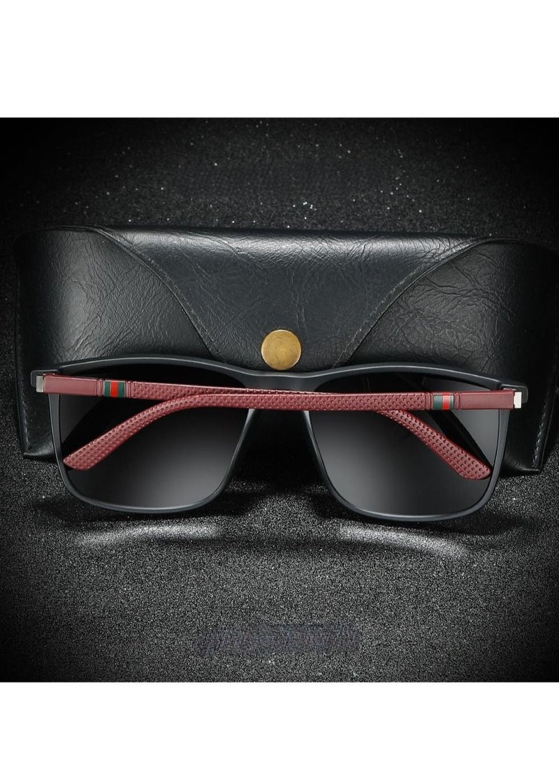 HDCRAFTER Polarized Men's Colorful Ultra Light Sunglasses - Image 4