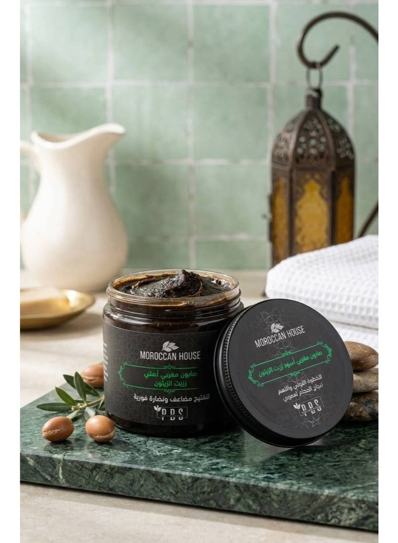 PBS Original Moroccan House Olive Oil Soap - Deep Cleansing and Brightening (Highest Quality) - Image 5