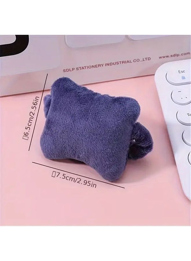 Blue Ergonomic Mouse Pad Wrist Rest Pillow 3 15x2 36 Inch Office Desktop Support - Image 2