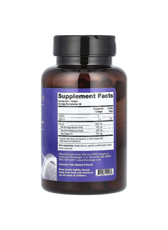 Theralogix Theralogix, TherOmega, 90 Softgels  - Image 2