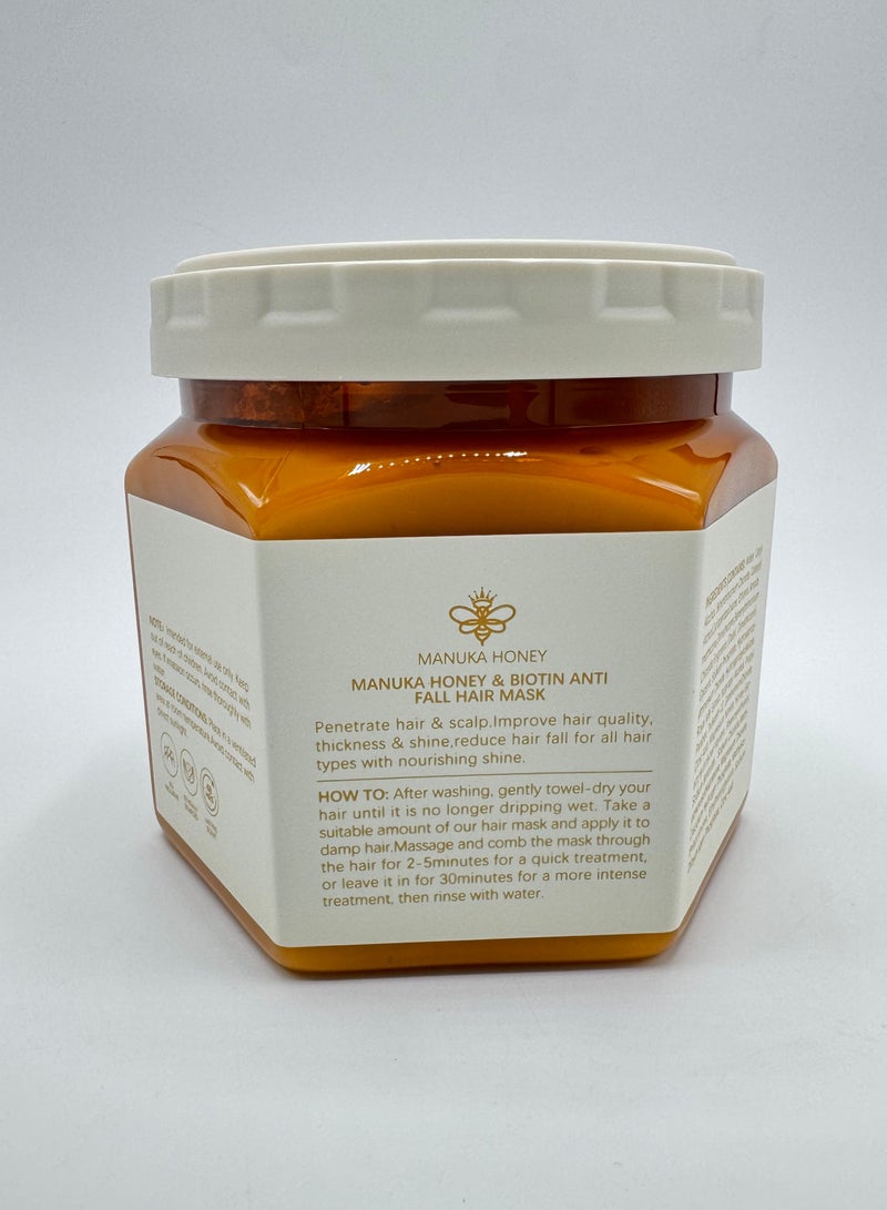 Crystal Manuka Honey & Biotin Anti Fall Hair Mask - Image 2