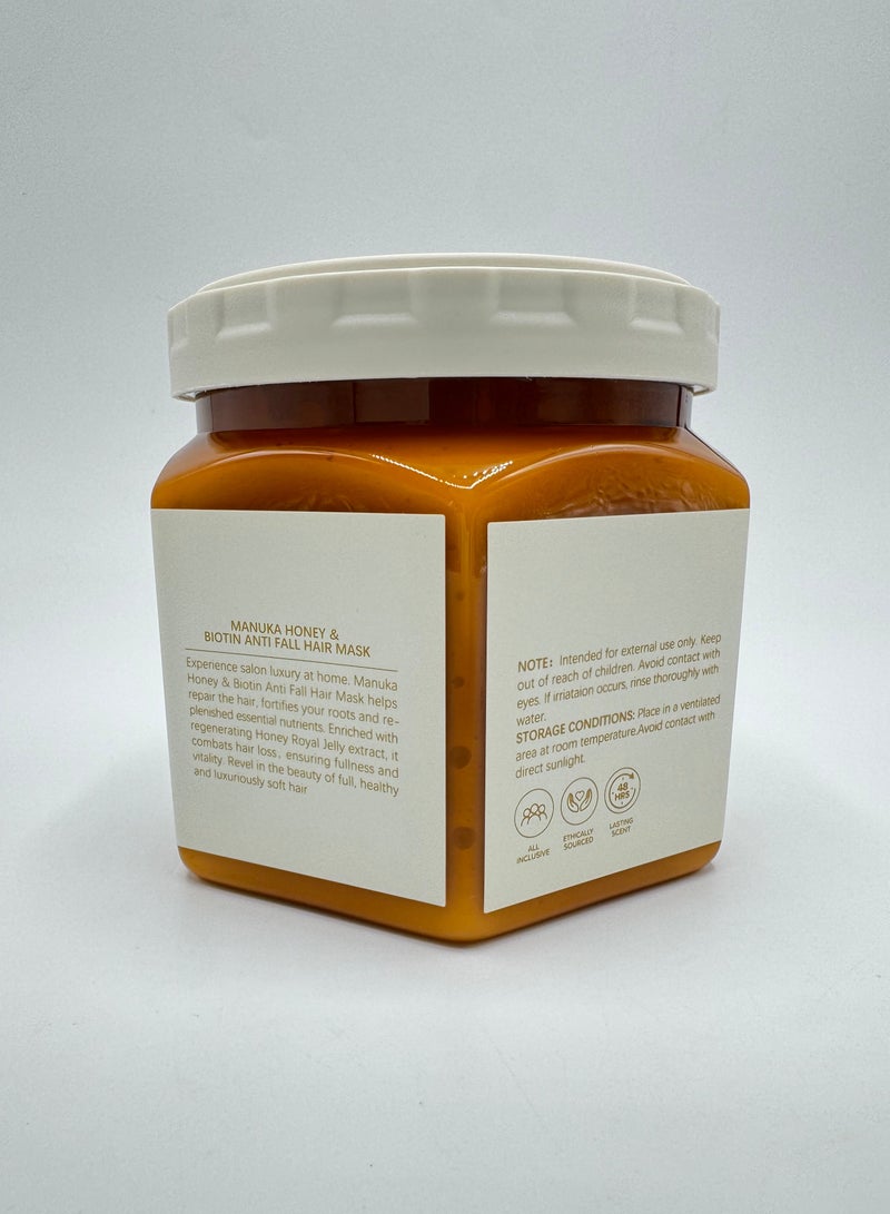 Crystal Manuka Honey & Biotin Anti Fall Hair Mask - Image 3
