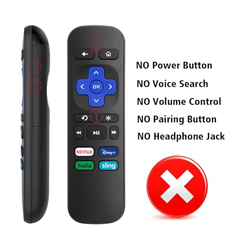Amiroko Remote Control Replacement for Roku Box, Premiere, Express, Player, for R0KU 1 2 3 4 (NOT for RokuStick or RokuTV) - Image 4
