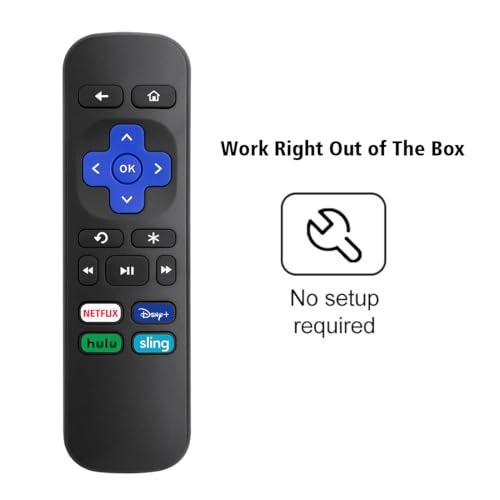 Amiroko Remote Control Replacement for Roku Box, Premiere, Express, Player, for R0KU 1 2 3 4 (NOT for RokuStick or RokuTV) - Image 5