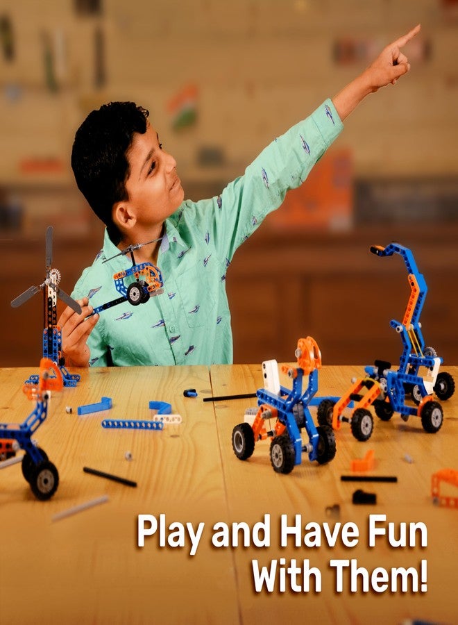 Avishkaar MEX Robotic Explorer Kit, 10-in-1 DIY Robotics Science Kit, Learning Toys for Boys and Girls Aged 6,7,8,9,10, Building and Construction Set, Educational Gift for Boys & Girls - Image 5