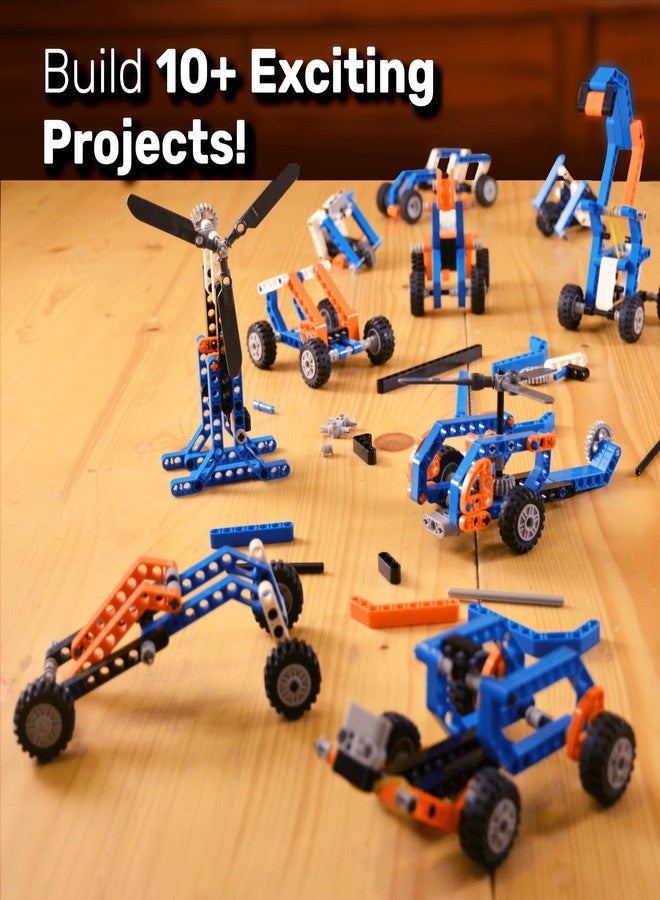 Avishkaar MEX Robotic Explorer Kit, 10-in-1 DIY Robotics Science Kit, Learning Toys for Boys and Girls Aged 6,7,8,9,10, Building and Construction Set, Educational Gift for Boys & Girls - Image 4