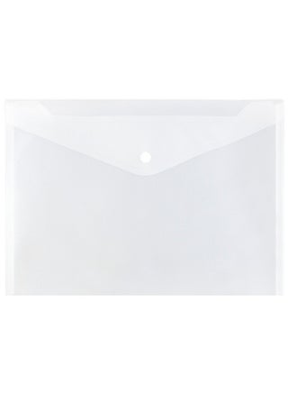 JAM PAPER Plastic Envelopes with Snap Closure - Letter Booklet - 9 3/4 x 13 - Clear - 12/Pack - pzsku/ZBCF9F2A3A35214DEC9DBZ/45/1746708952/1ddfaf72-f2ff-4cf9-a0d6-fc2fb9dfae76