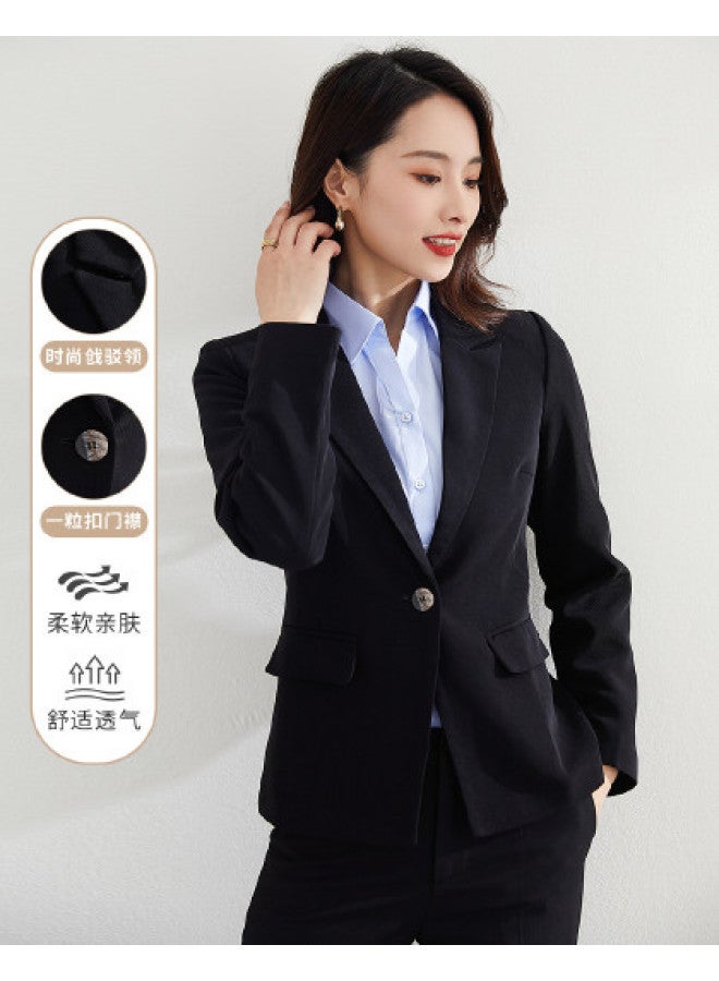 ROMON Autumn Women'S Suit Business Commuting Office Formal Wear Two-Piece Set For Women - Image 1