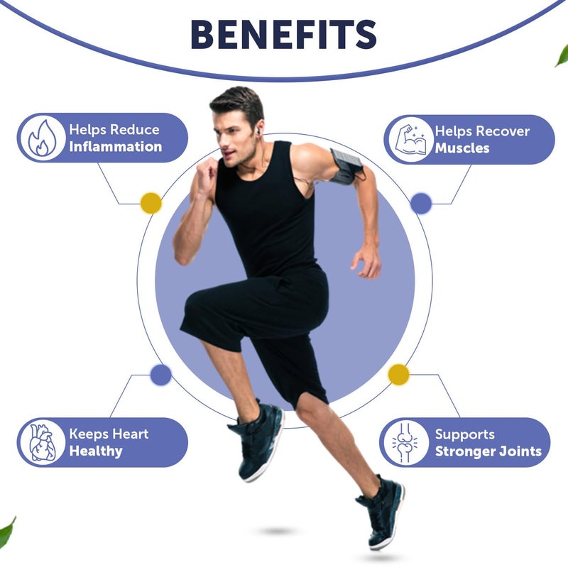 Neuherbs Deep Sea Fish Oil Capsules - 200 Softgels for Men and Women - Image 2