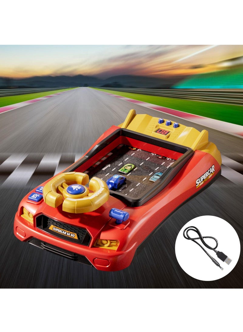 BABYCARA Steering Wheel Toy Car Interactive Driving Kids Gift Educational Learning Musical Sounding with Time  - Image 2