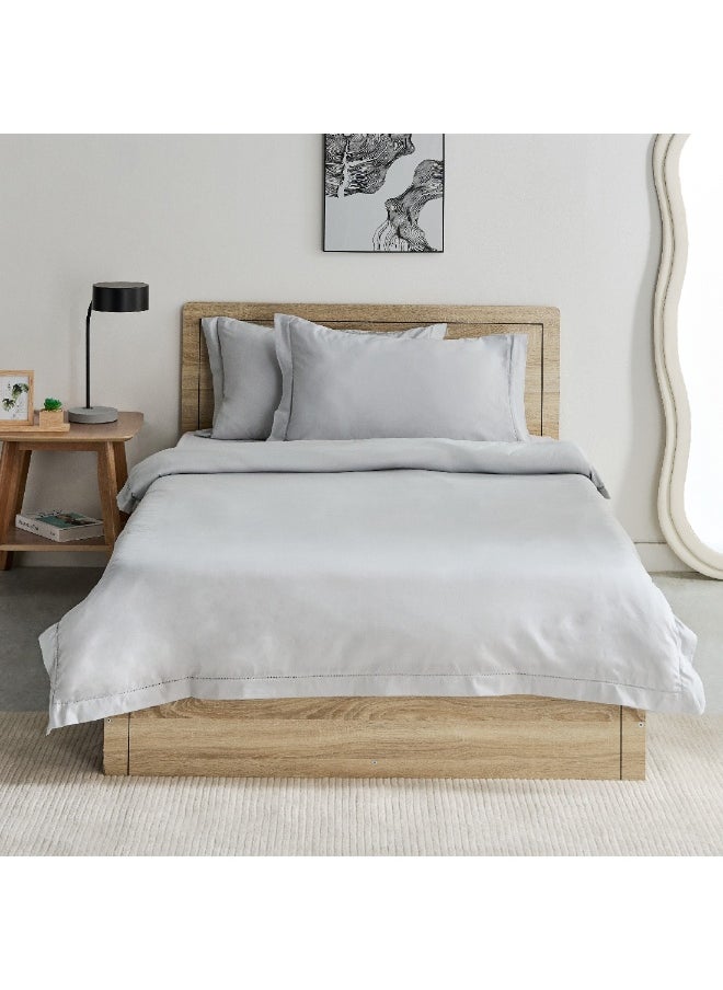Home Box Essential 3-Pieces Twin Duvet Cover Set 220 x 150 cm  - Image 4