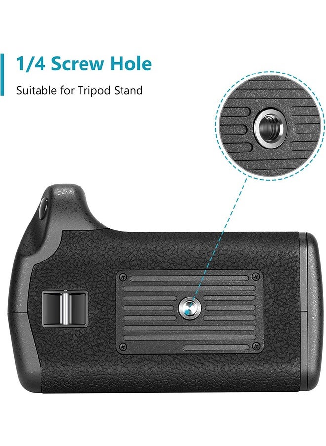 Neewer - Professional Vertical Battery Grip Replacement for Nikon D3100/D3200/D3300/D5300 SLR Digital Camera, Works with 1 or 2 Pieces EN-EL14 Batteries - Image 1