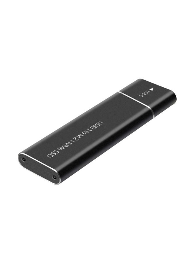 Gen2 M.2 Mobile Hard Drive Box TYPE-C Note Solid State NGFF/NVME Dual ProtoCol Aluminum Alloy USB3.1-Color:Silver NVME - Image 5