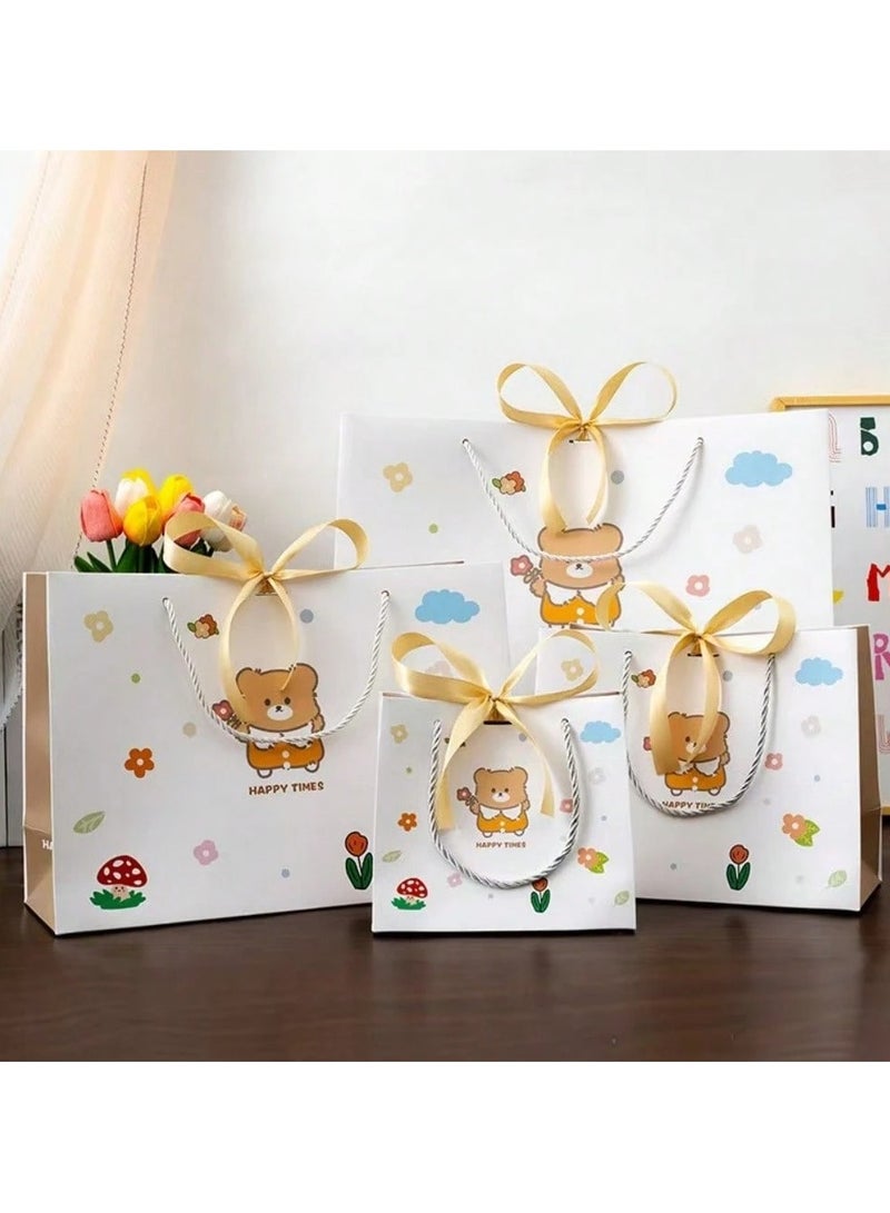 Generic Paper Gift Bags Consisting Of 3 Pieces In Three Sizes, Large, Medium And Small, Suitable For Birthday Parties And Special Occasions. - Image 2