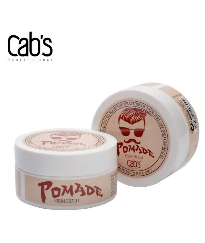 Cab's Firm Hold Hair Pomade for Men 80ml - Image 1