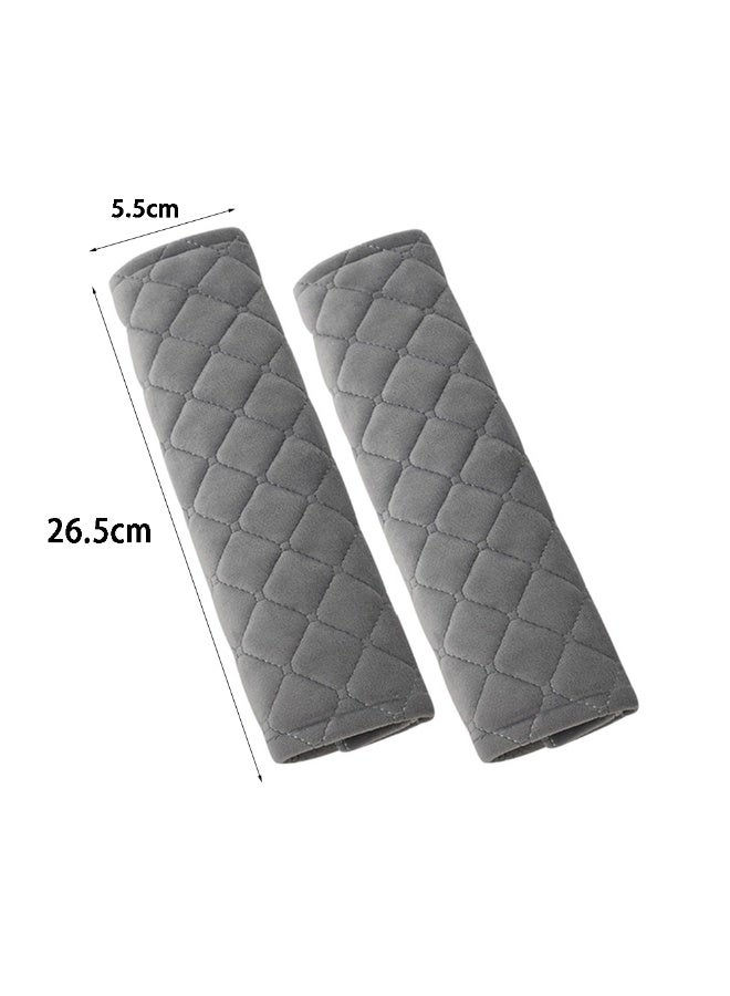 2Pairs (4PCS) Car Seat Belt Shoulder Pad Cover Comfort Harness Pads Travel Seat Belt Cushion Seatbelt Strap - Image 4
