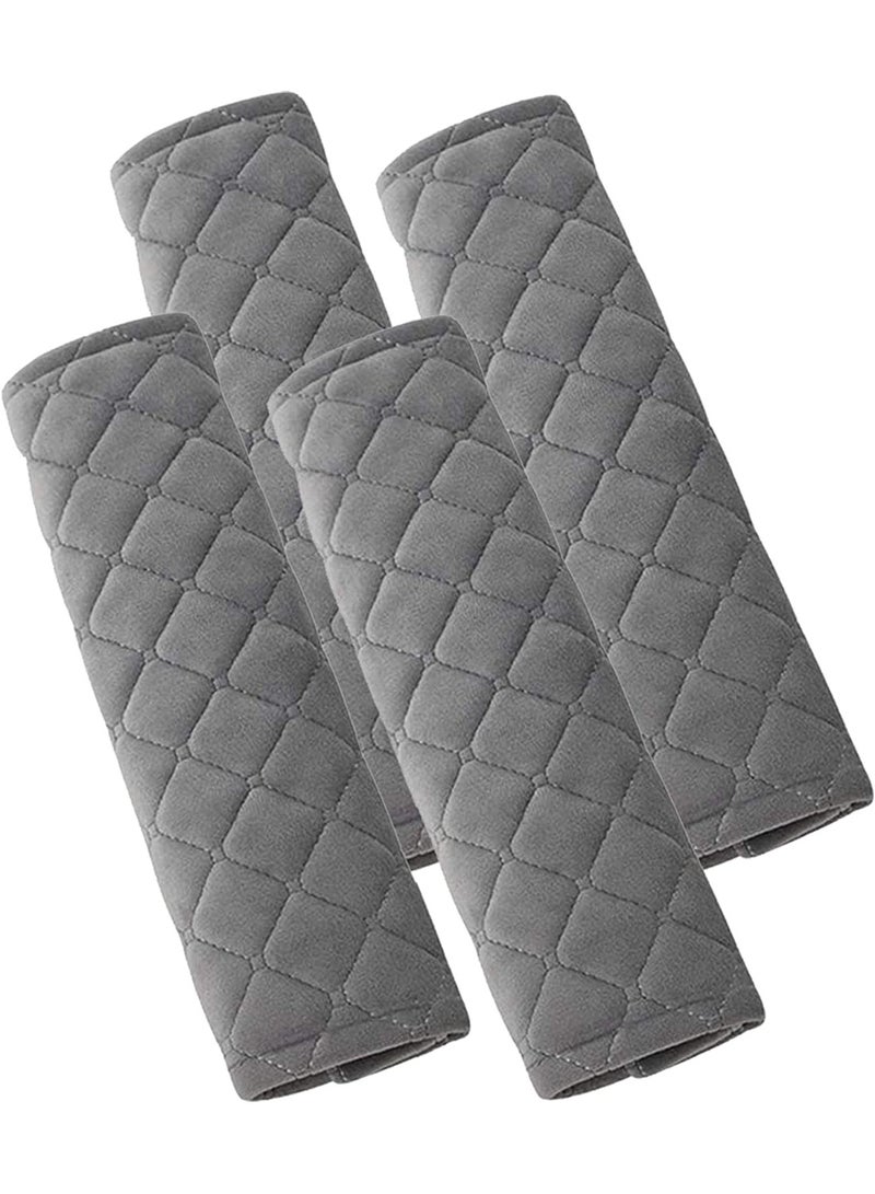 2Pairs (4PCS) Car Seat Belt Shoulder Pad Cover Comfort Harness Pads Travel Seat Belt Cushion Seatbelt Strap - Image 2