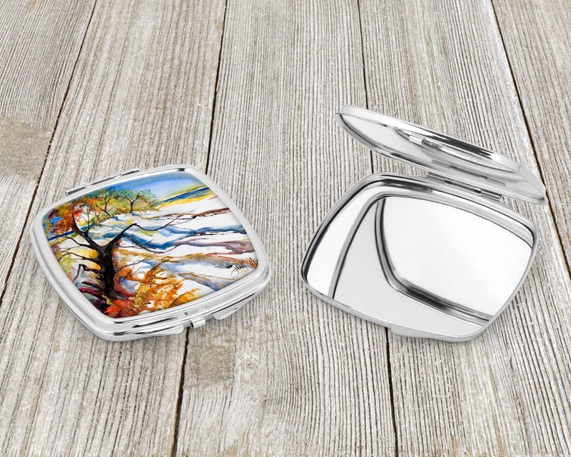 Caroline's Treasures JMK1272SCM Sand Dune Compact Mirror Decorative Travel Makeup Mirror for Women Girls Gifts Pocket Makeup Mirror Folding Handheld - Image 3