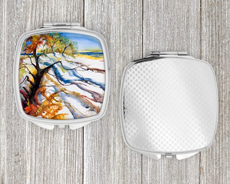 Caroline's Treasures JMK1272SCM Sand Dune Compact Mirror Decorative Travel Makeup Mirror for Women Girls Gifts Pocket Makeup Mirror Folding Handheld - Image 4