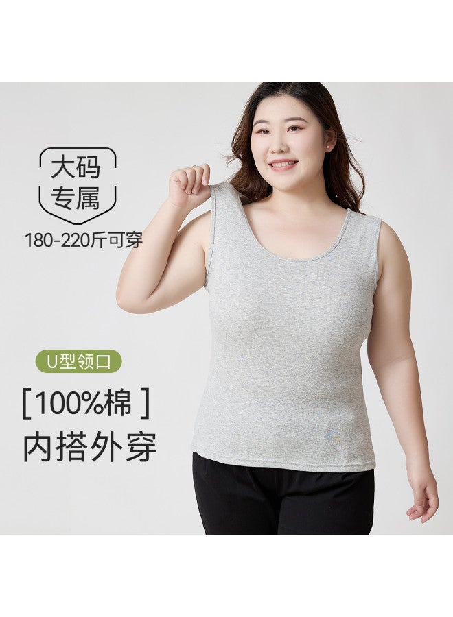 Your Sun 100% Cotton Oversized Women'S Camisole, Plus-Size Undershirt And Loungewear Top - Image 2