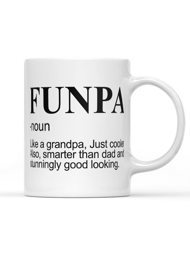 LIT Coffee Mug Funny Grand pa PresentWhite Mug Funny Grandpa Gift Grand dad Gifts - Image 1