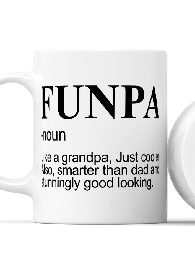 LIT Coffee Mug Funny Grand pa PresentWhite Mug Funny Grandpa Gift Grand dad Gifts - Image 2