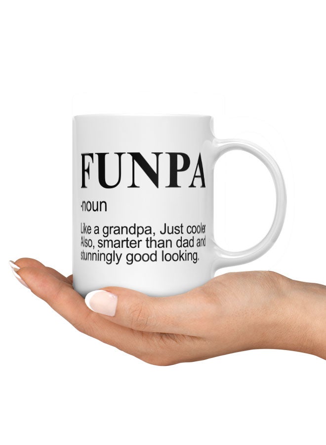 LIT Coffee Mug Funny Grand pa PresentWhite Mug Funny Grandpa Gift Grand dad Gifts - Image 3