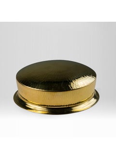 Healthsmith Healthsmith 100 Pure Hammered Brass Lagan HandiPatila for Cooking Excellent Heat Conductivity Strong and Durable Provides Proven Health Benefits Easy to Clean Maintain 8L 28kg  - Image 2