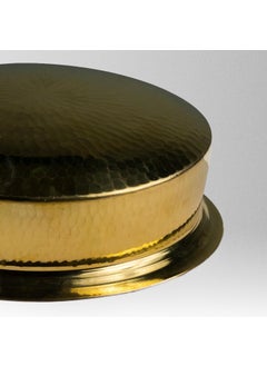 Healthsmith Healthsmith 100 Pure Hammered Brass Lagan HandiPatila for Cooking Excellent Heat Conductivity Strong and Durable Provides Proven Health Benefits Easy to Clean Maintain 8L 28kg  - Image 3