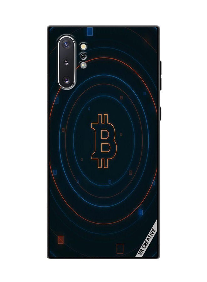 VR CREATIVE Protective Case Cover For Samsung Galaxy Note10 Plus 5G Crypto Design Multicolour - Image 1