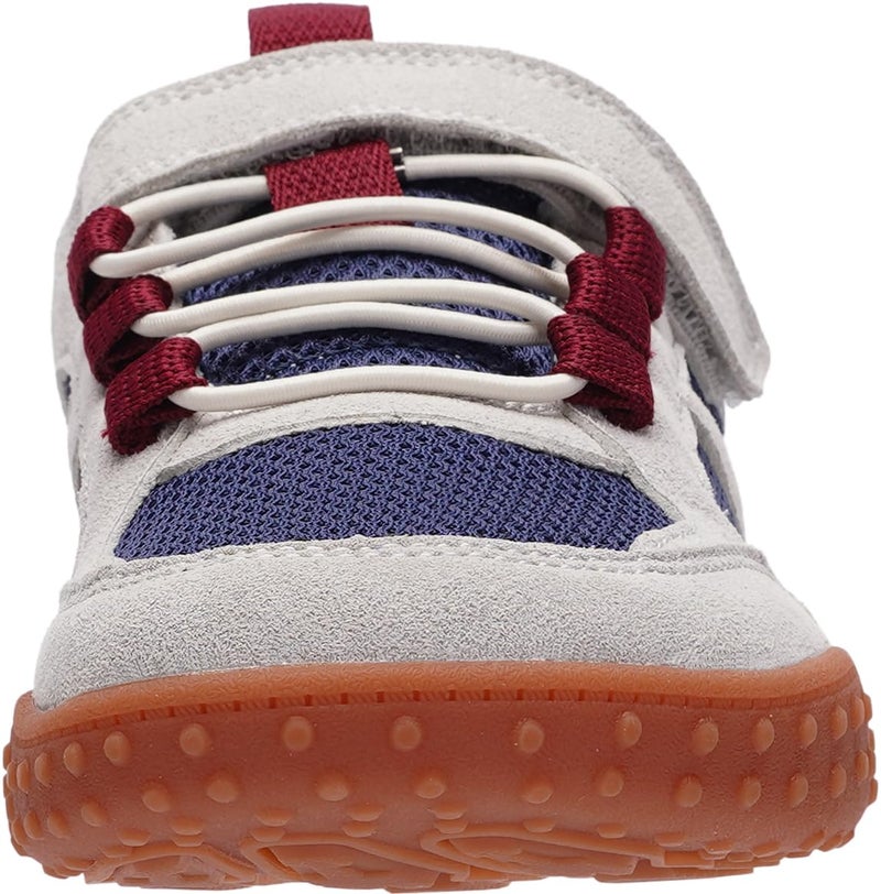 WHITIN Kids Barefoot Shoes Wide Toe Box Sneakers for Girls Boys Zero Drop Fashion Athletic Running Tennis Hiking Size 13 Little Kid Blue Gum 31 - Image 3