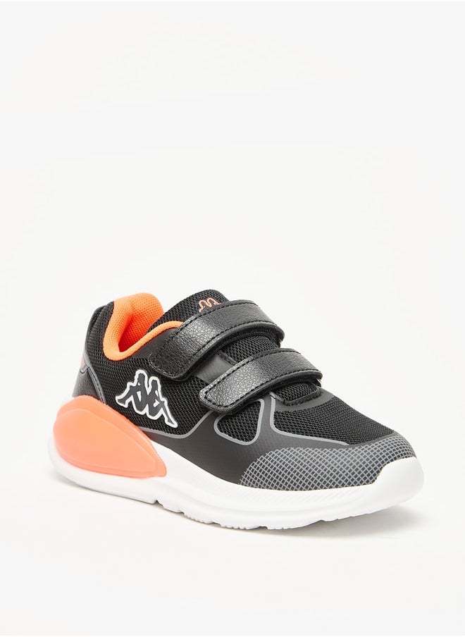 Kappa - Boy's Textured Sneakers with Hook and Loop Closure - Image 1