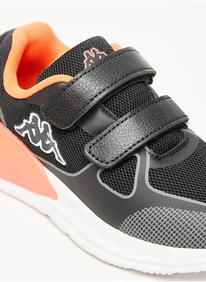 Kappa - Boy's Textured Sneakers with Hook and Loop Closure - Image 1