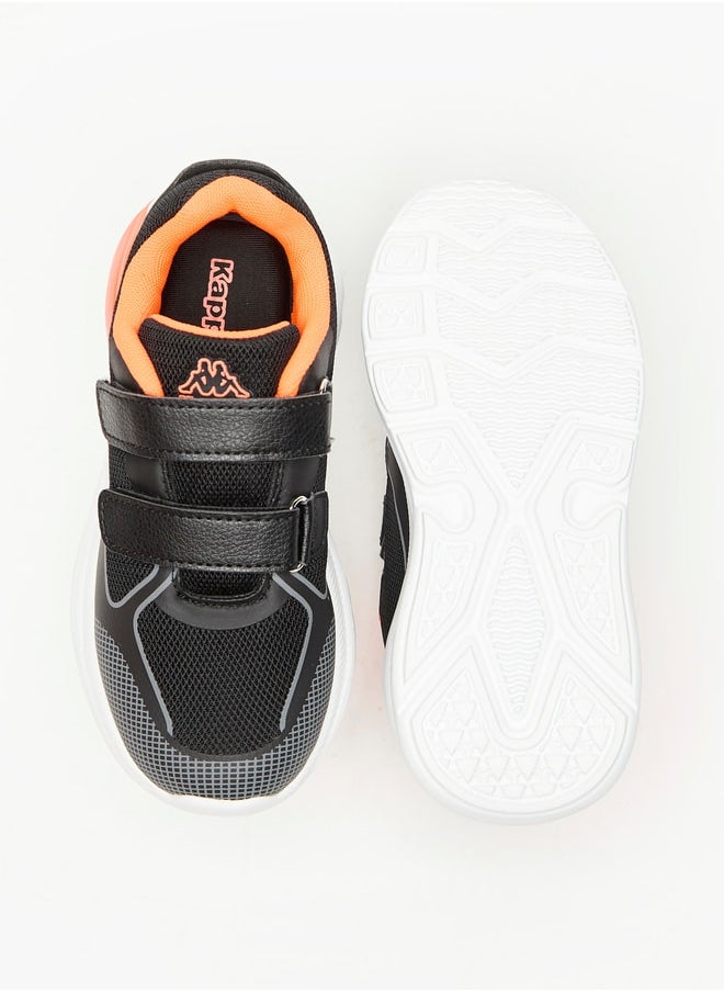 Kappa - Boy's Textured Sneakers with Hook and Loop Closure - Image 1