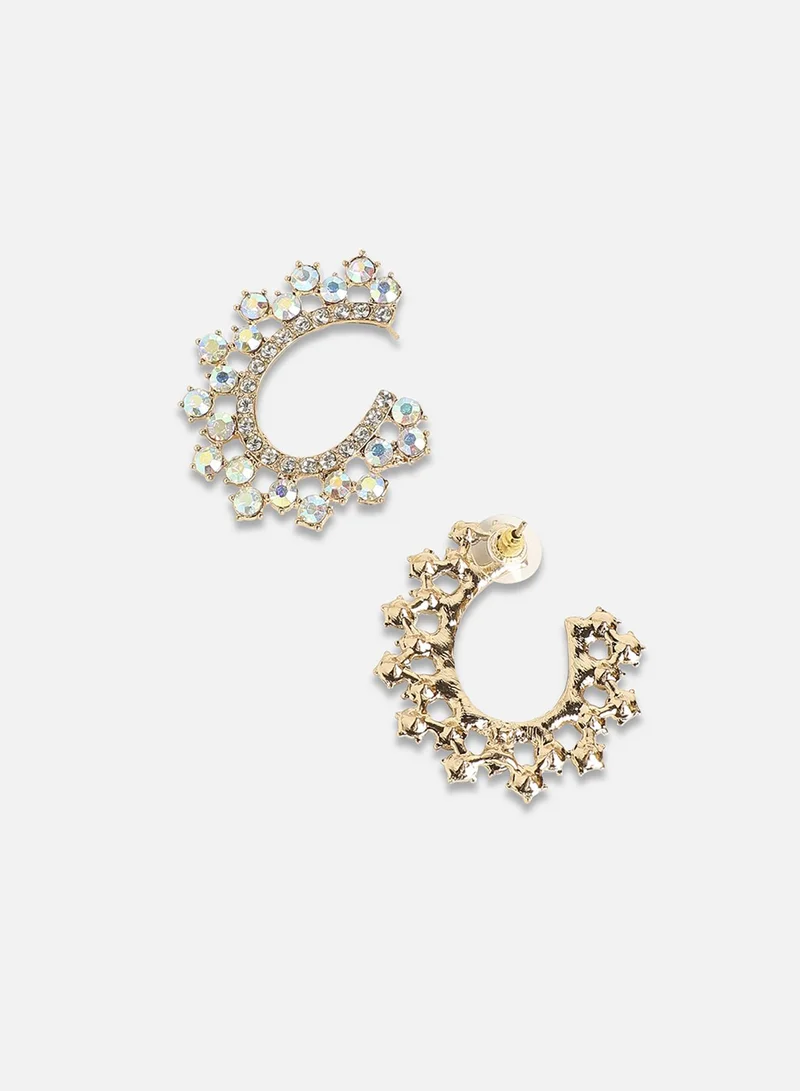 Sohi  Lustrous Luna Artificial Drop Earring Jewellery for Women | Best Price UAE