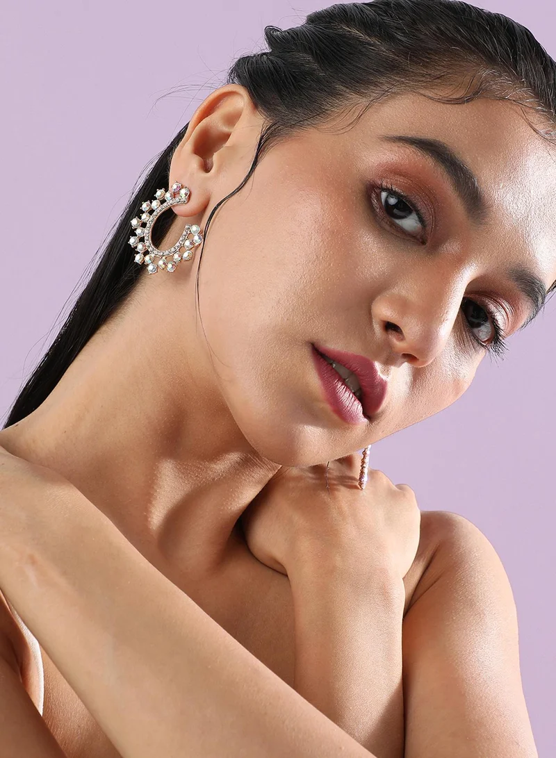 Sohi  Lustrous Luna Artificial Drop Earring Jewellery for Women | Best Price UAE