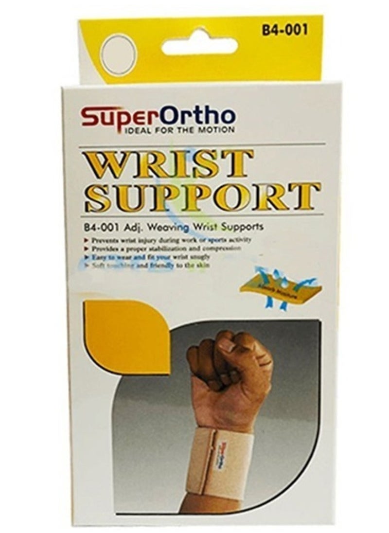SuperOrtho Super Ortho Wrist Support Weaving Adjustable - B4-001(S/M) 
