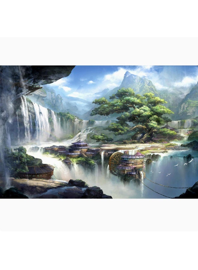 1000pcs Adults Student Jigsaw Puzzles Families Parent-child Interaction Brain-boosting Toys Challenging and Educational Masterpieces Puzzle For Kids Home Decor