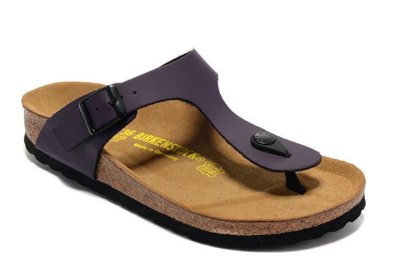 Gizeh Toe-Post Leather Sandals