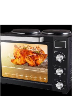 Generic 45L Electric Oven with Hot Plate – 1700W Fast Cooking Countertop Oven, Baking & Grilling – Elegant Design, Adjustable Thermostat, Easy-to-Clean – Perfect for Small Kitchens, Apartments  - Image 1