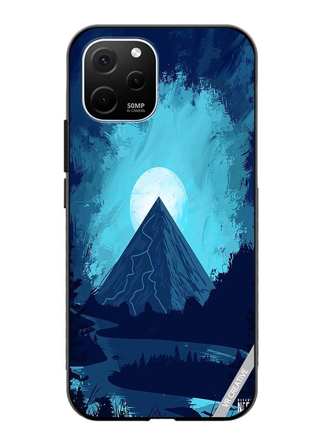 VR CREATIVE Protective Case Cover For Huawei Enjoy 50z Mountain Design Multicolour - Image 1
