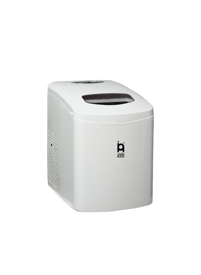 NAQI Ice Maker – 9 Cubes per 10 Min with Low Water Alert & Transparent Lid - Image 2